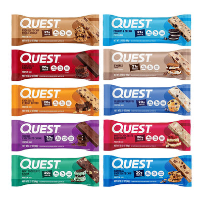 QUEST Nutrition 蛋白棒 6/12 装