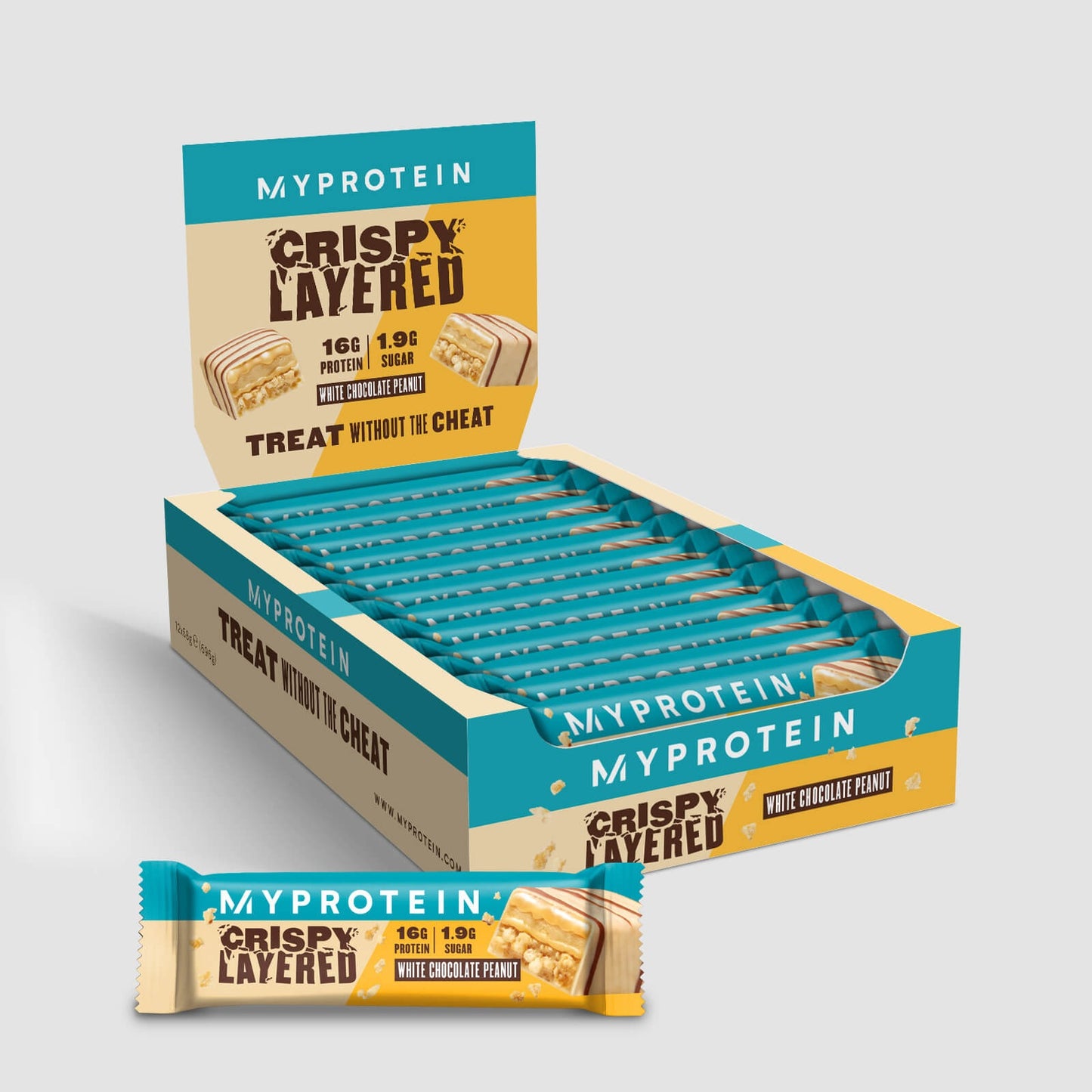 MyProtein Crispy Layered Bar 12 Pack
