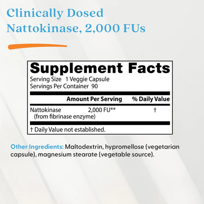 Doctor's Best Nattokinase 2,000 FUs