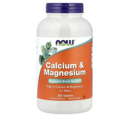 NOW Foods Calcium and Magnesium 250 Tabs