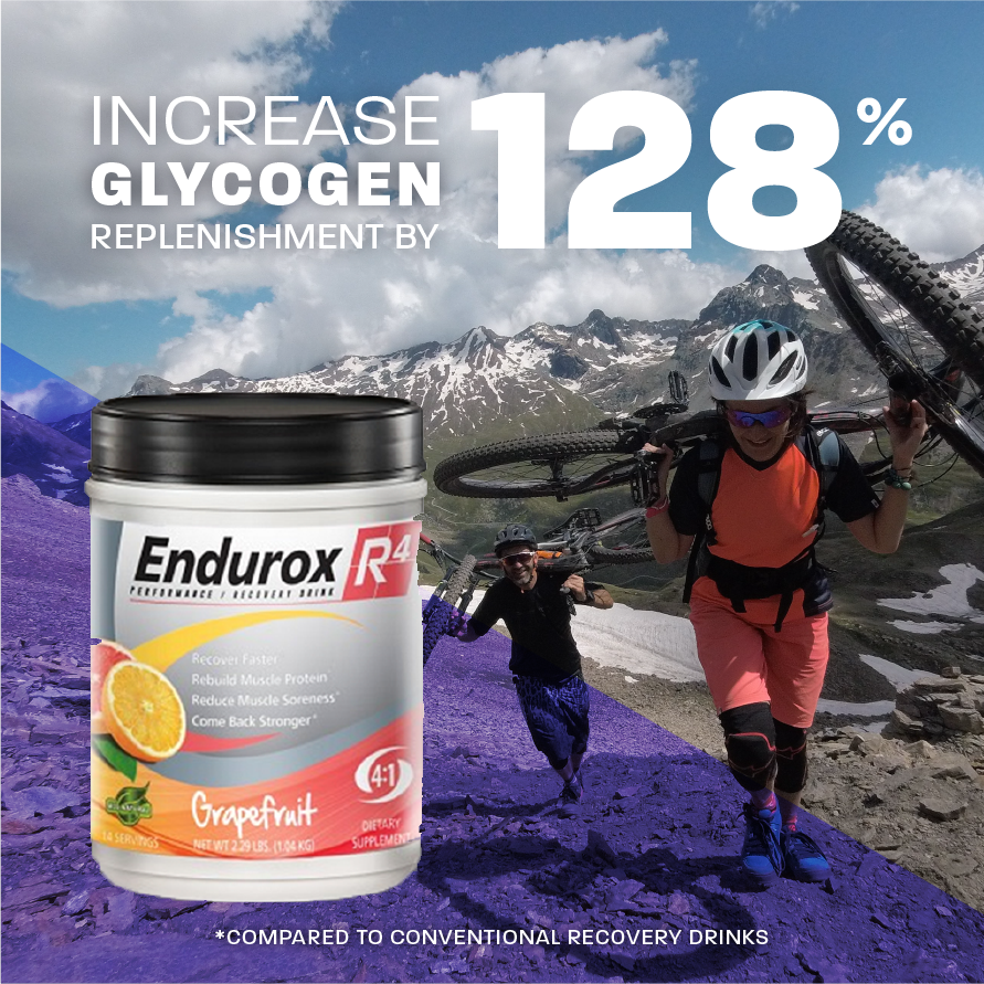 Endurox R4 Recovery Drink Powder for Running, Cycling, Marathon & Endurance Sports, 14 Servings