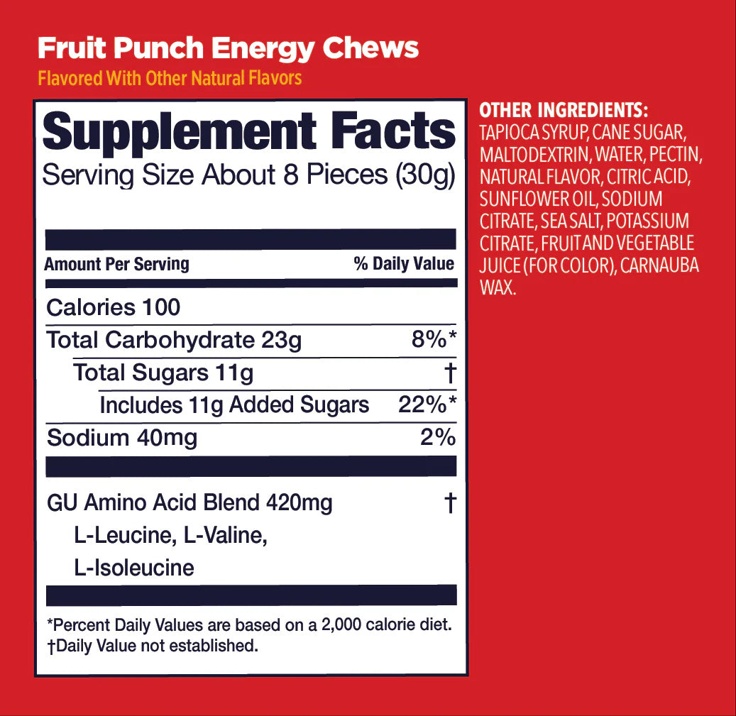 GU Energy Chews