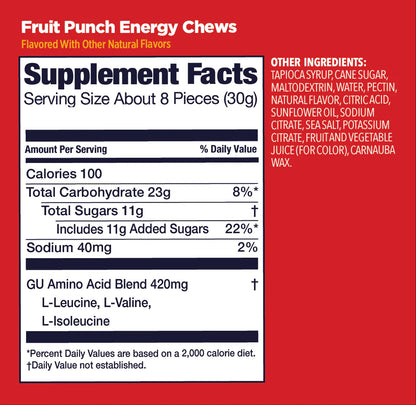 GU Energy Chews