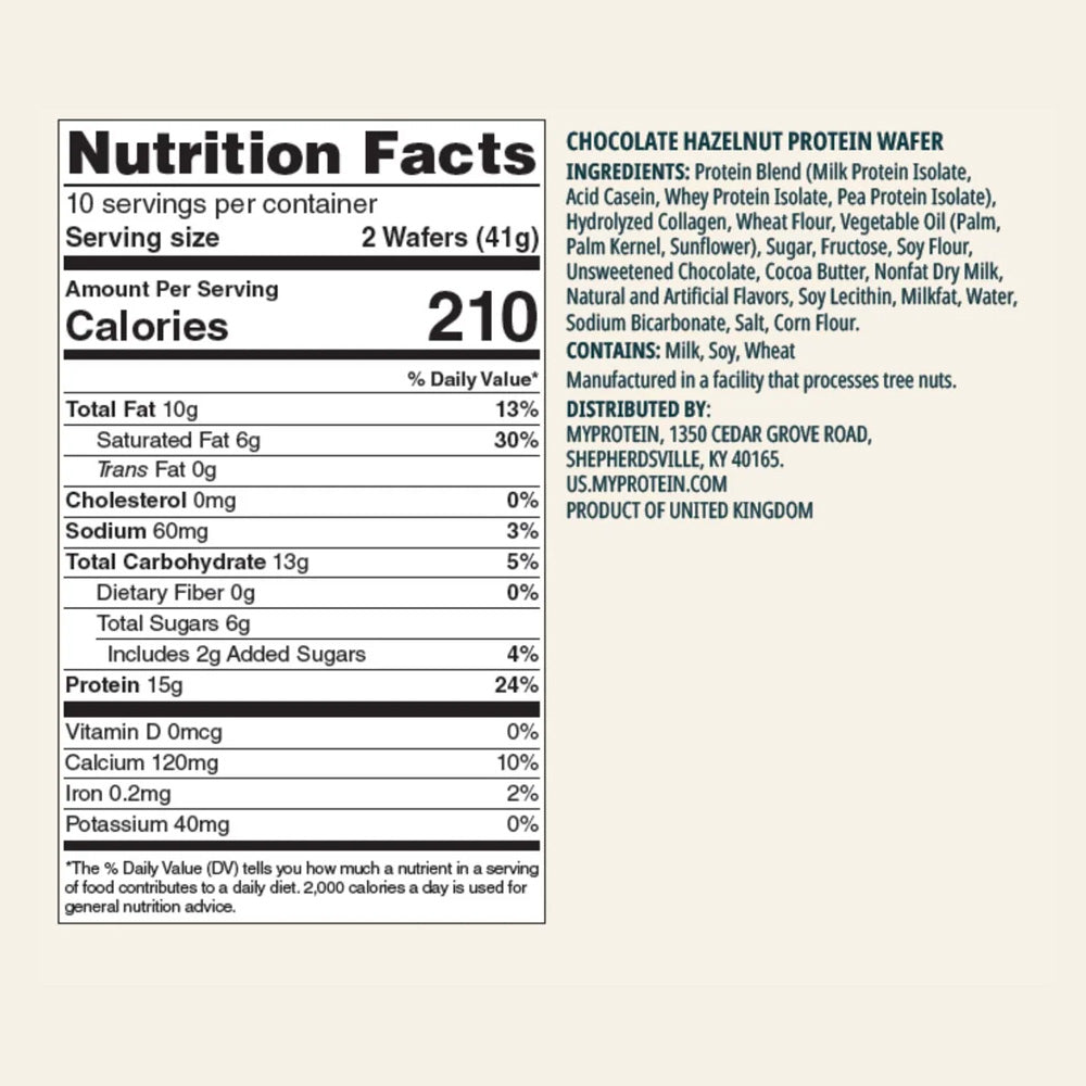 MyProtein Crispy Wafers 10 Pack