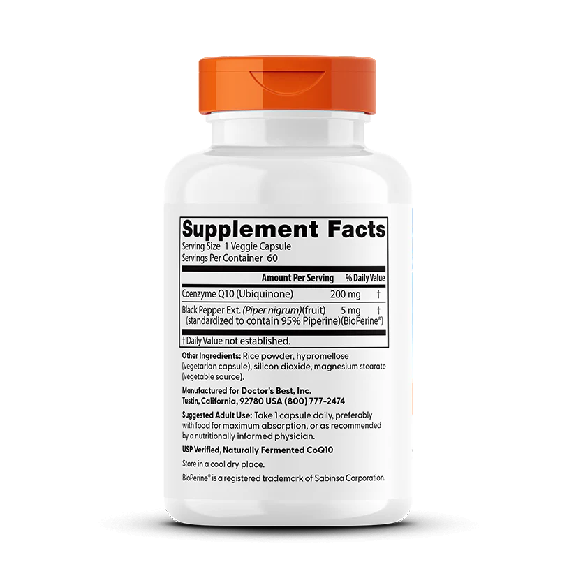 Doctor's Best High Absorption CoQ10 with BioPerine