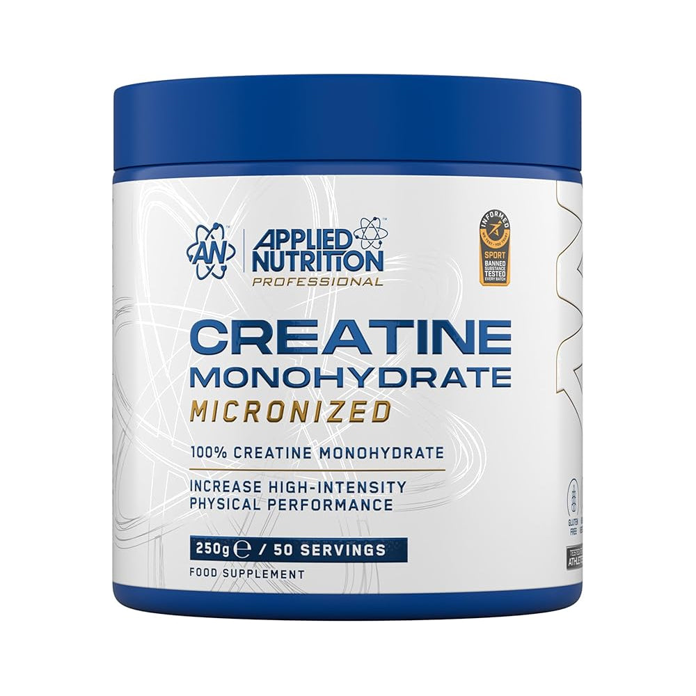 Applied Nutrition Creatine Monohydrate Powder 250g 50 Servings