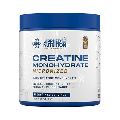 Applied Nutrition Creatine Monohydrate Powder 250g 50 Servings