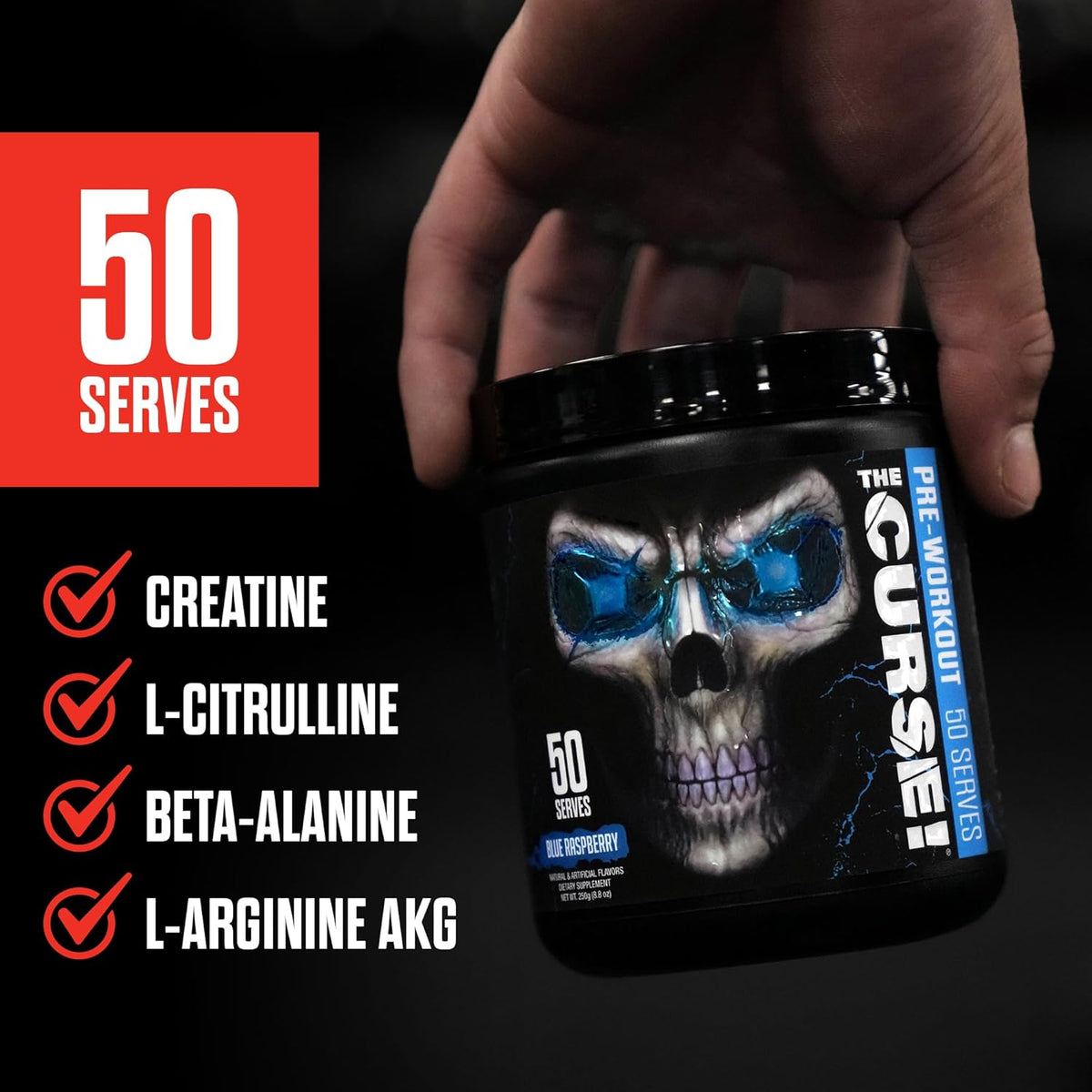 JNX Sports The Curse Pre-Workout 50 Servings