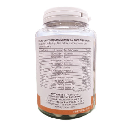 MyProtein Vegan A-Z Multivitamin 60 Capsules