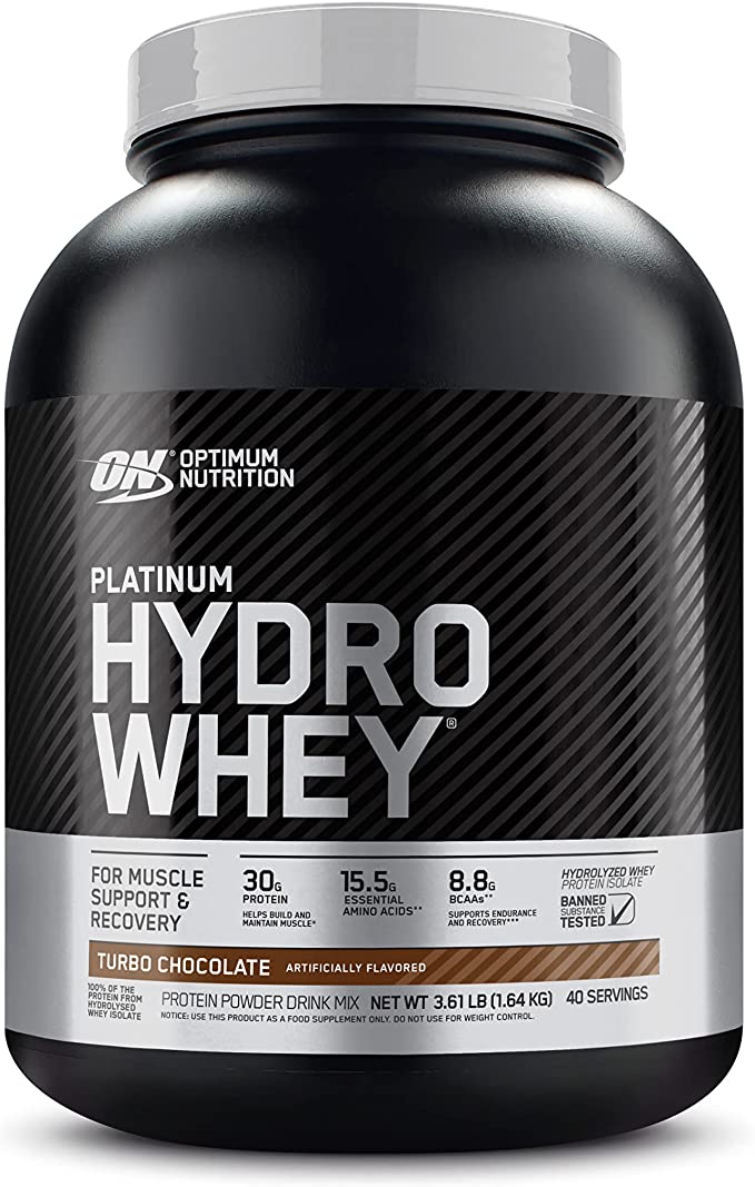 Optimum Nutrition Platinum Hydro Whey – Fast-Absorbing Hydrolyzed Protein Powder