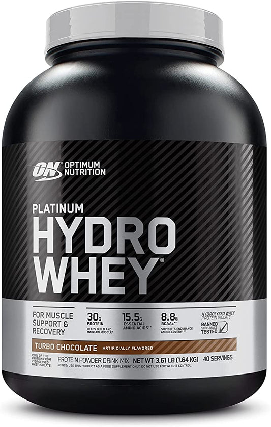 Optimum Nutrition Platinum Hydro Whey – Fast-Absorbing Hydrolyzed Protein Powder