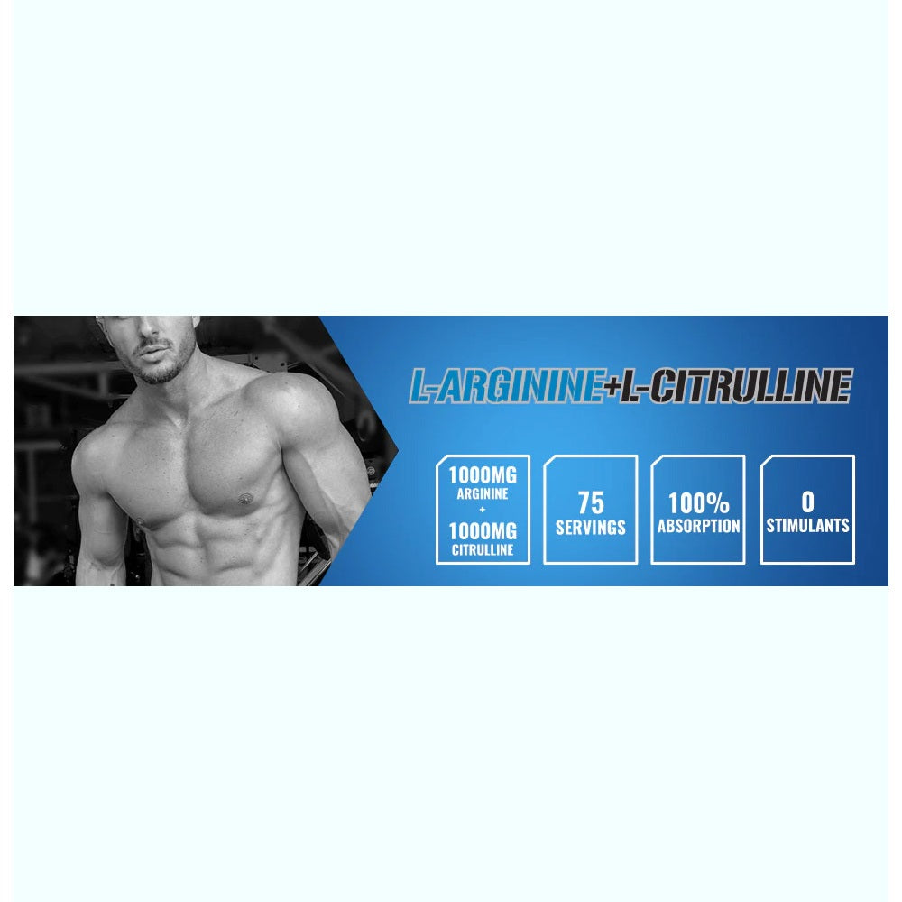 EVLution Nutrition L-Arginine + L-Citrulline