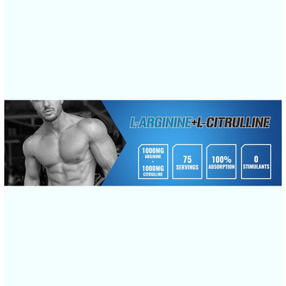 EVLution Nutrition L-Arginine + L-Citrulline