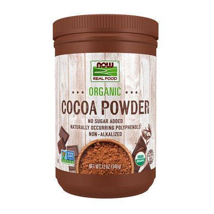 NOW Foods Cocoa Powder 340/397g