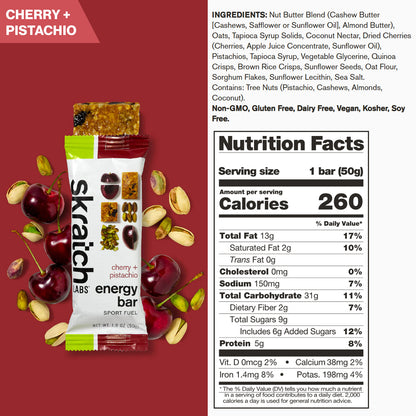 Skratch Labs Energy Bar 3/6 Pack