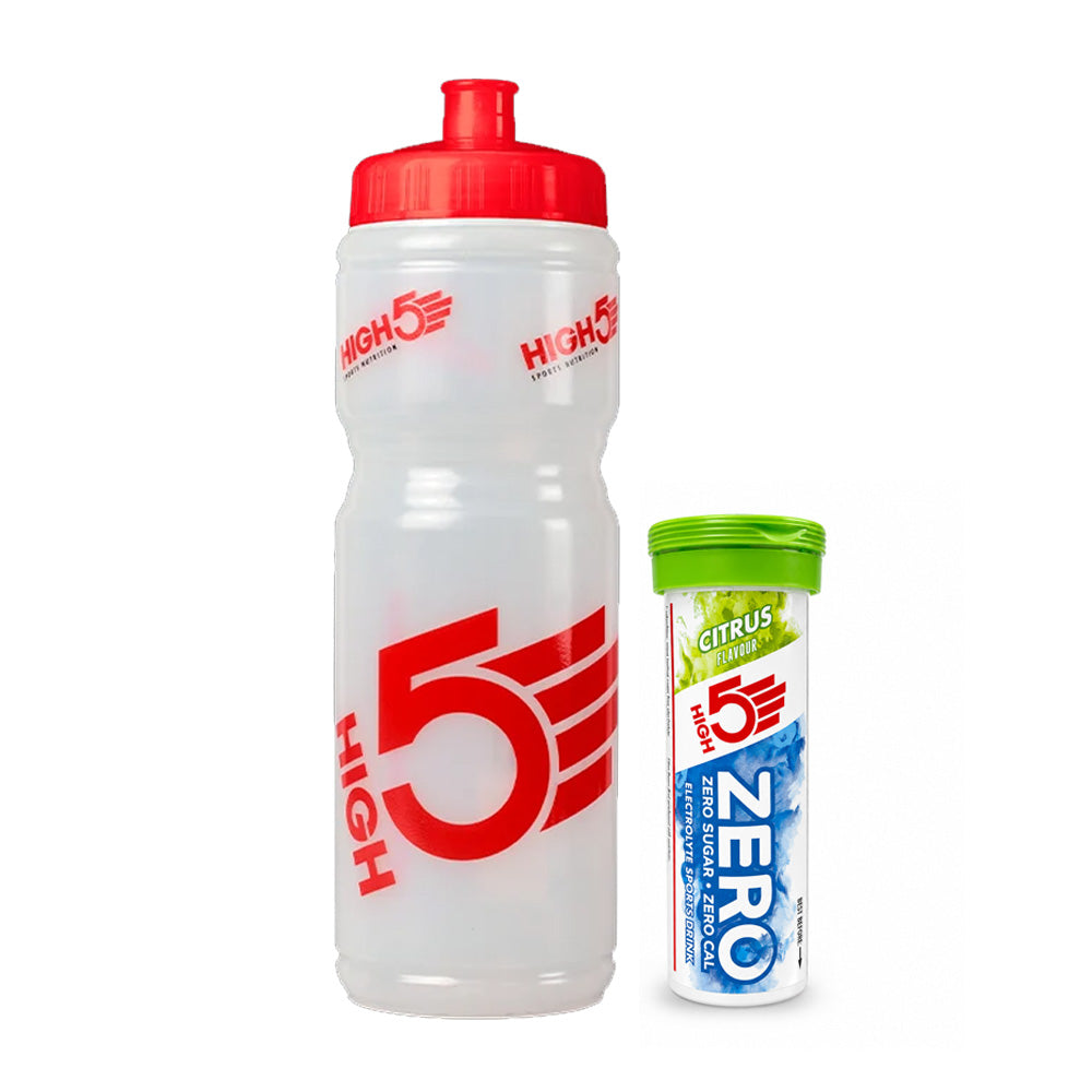 HIGH5 750ml Bottle With 10 Zero Hydration Tablets