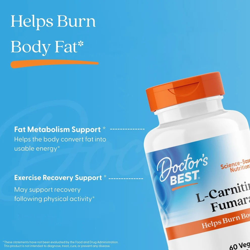 Doctor's Best L-Carnitine Fumarate with Biosint Carnitines
