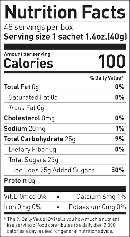 4 包装 Maurten 凝胶 100（不含咖啡因）