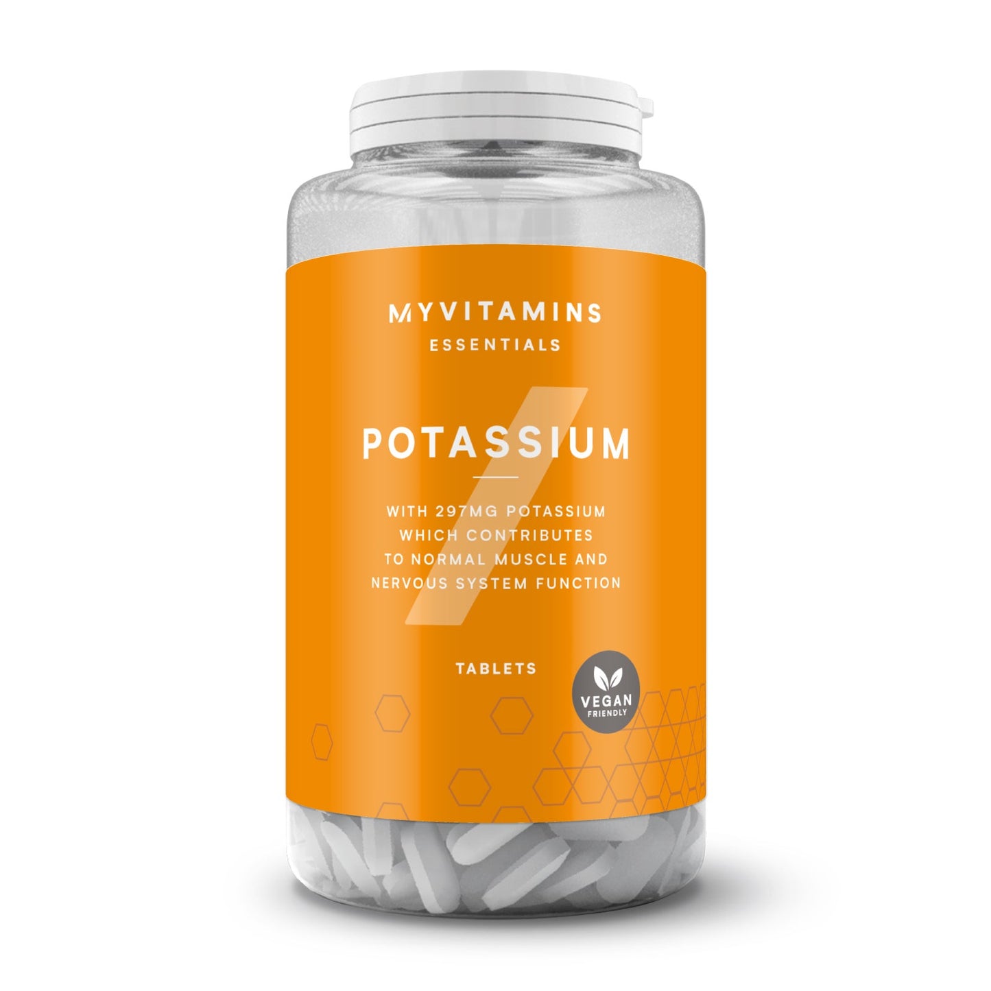 MyProtein Potassium Tablets 297mg Muscle and Nerve Function
