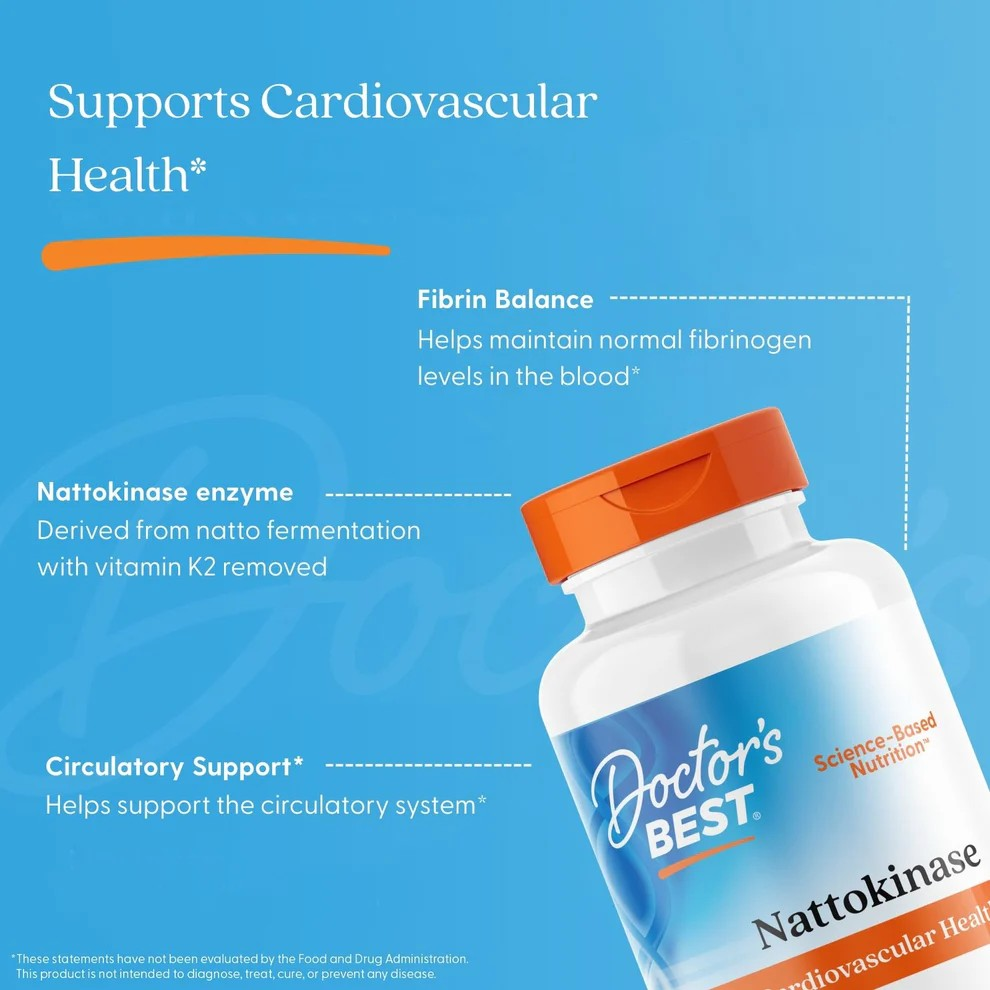 Doctor's Best Nattokinase 2,000 FUs