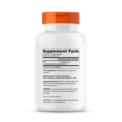 Doctor's Best MSM with OptiMSM