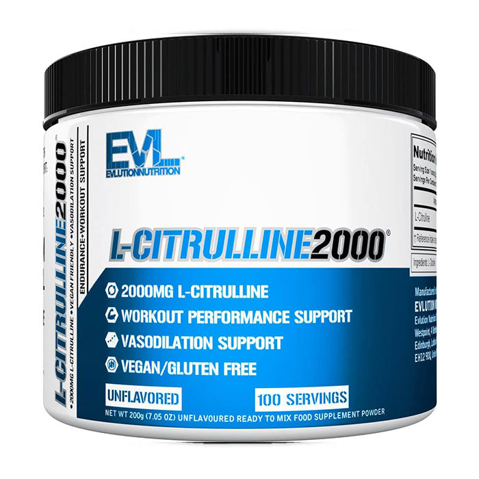 EVLution Nutrition L-Citrulline 2000 Powder