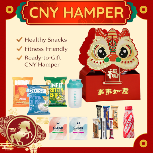 Chinese New Year CNY Hamper – Healthy Snacks and High Protein Bundle SET D