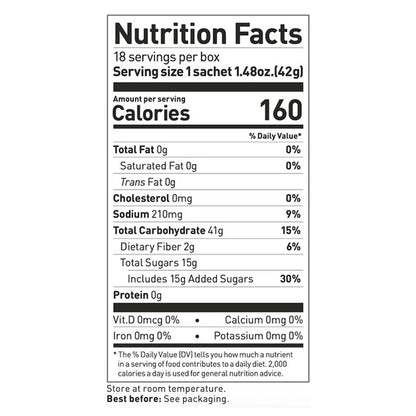 Maurten Drink Mix 160 nutrition facts 40g carbohydrates