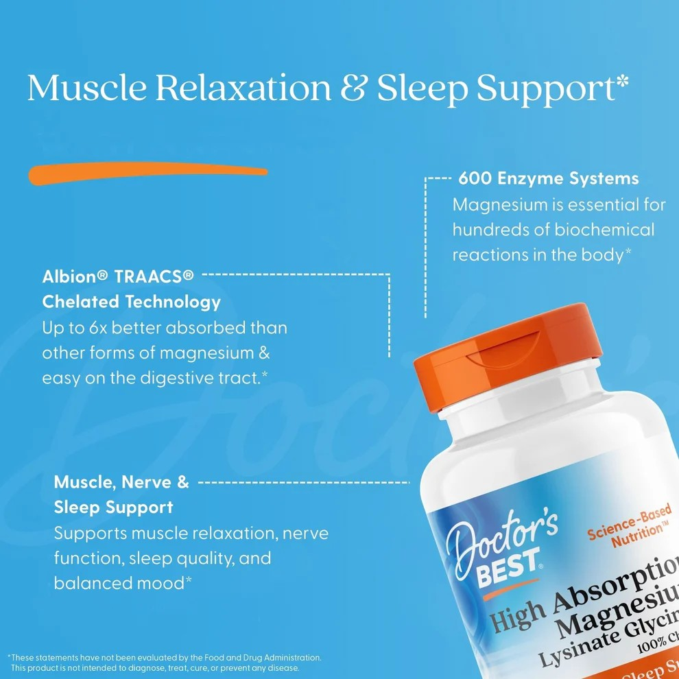 Doctor's Best High Absorption Magnesium