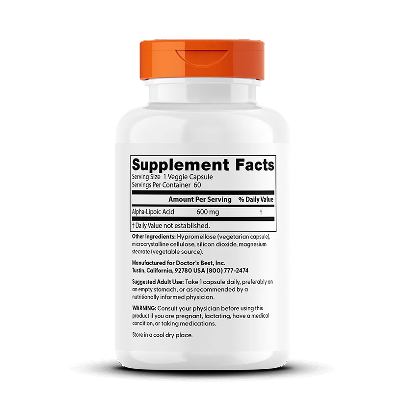 Doctor's Best Alpha-Lipoic Acid 600