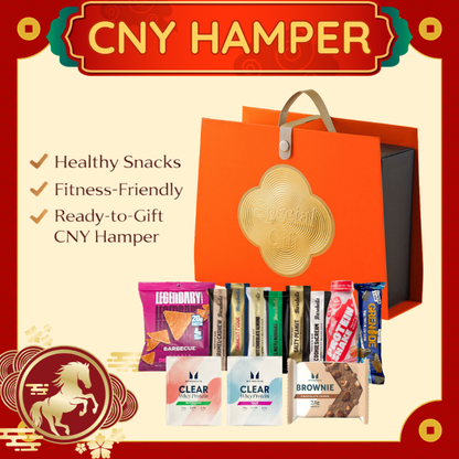 Chinese New Year CNY Hamper – Healthy Snacks and High Protein Bundle SET C
