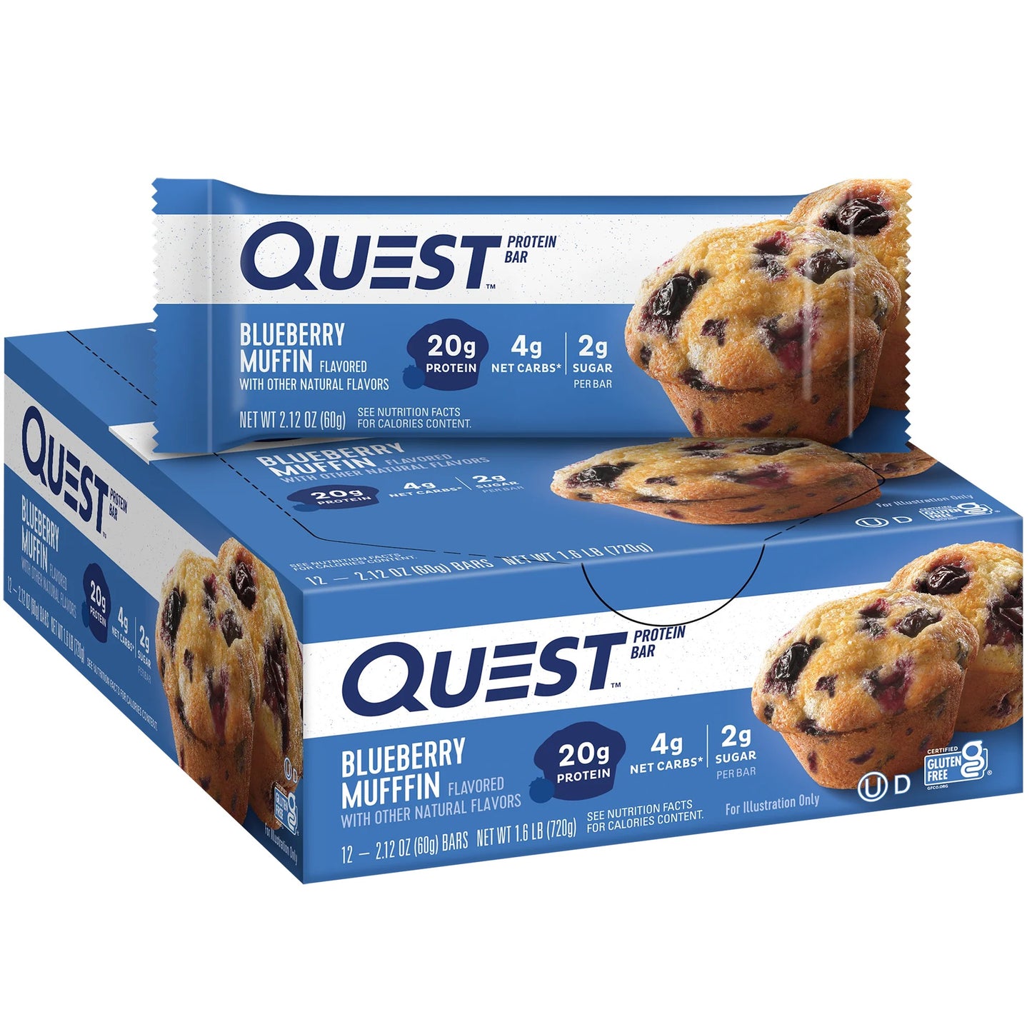 QUEST Nutrition Protein Bar – Low-Carb, High-Protein Snack for Healthy Diets