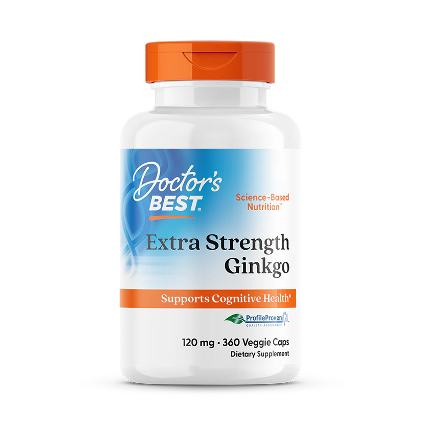 Doctor's Best Extra Strength Ginkgo, 120 mg