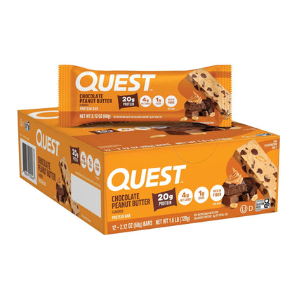 QUEST Nutrition 蛋白棒 6/12 装