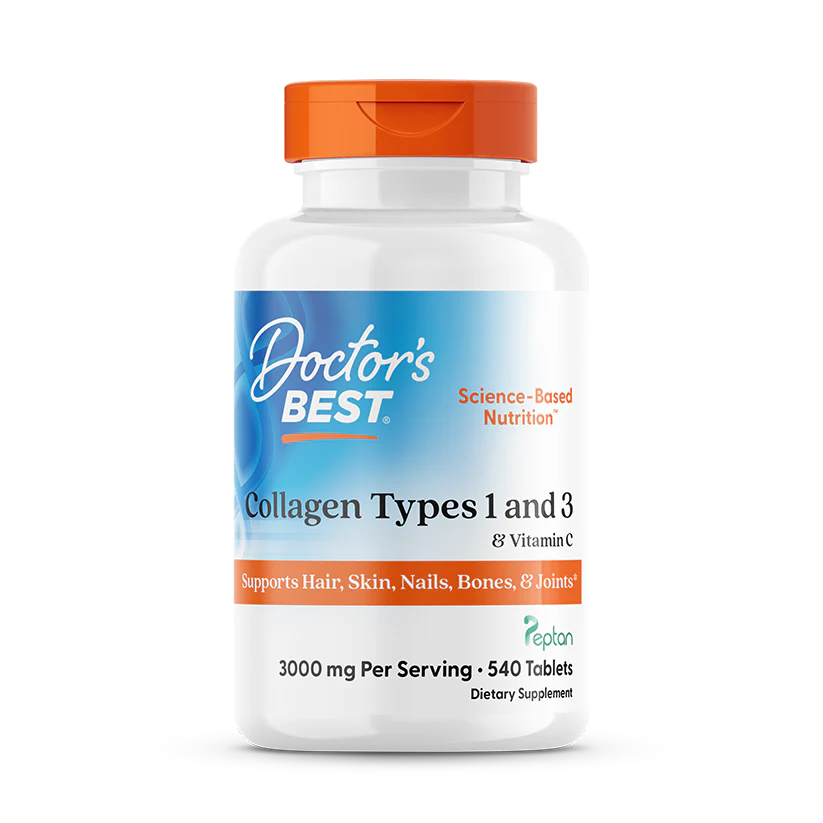 Doctor's Best Collagen Types 1 and 3 with Vitamin C and Peptan