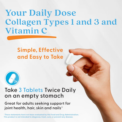 Doctor's Best Collagen Types 1 and 3 with Vitamin C and Peptan