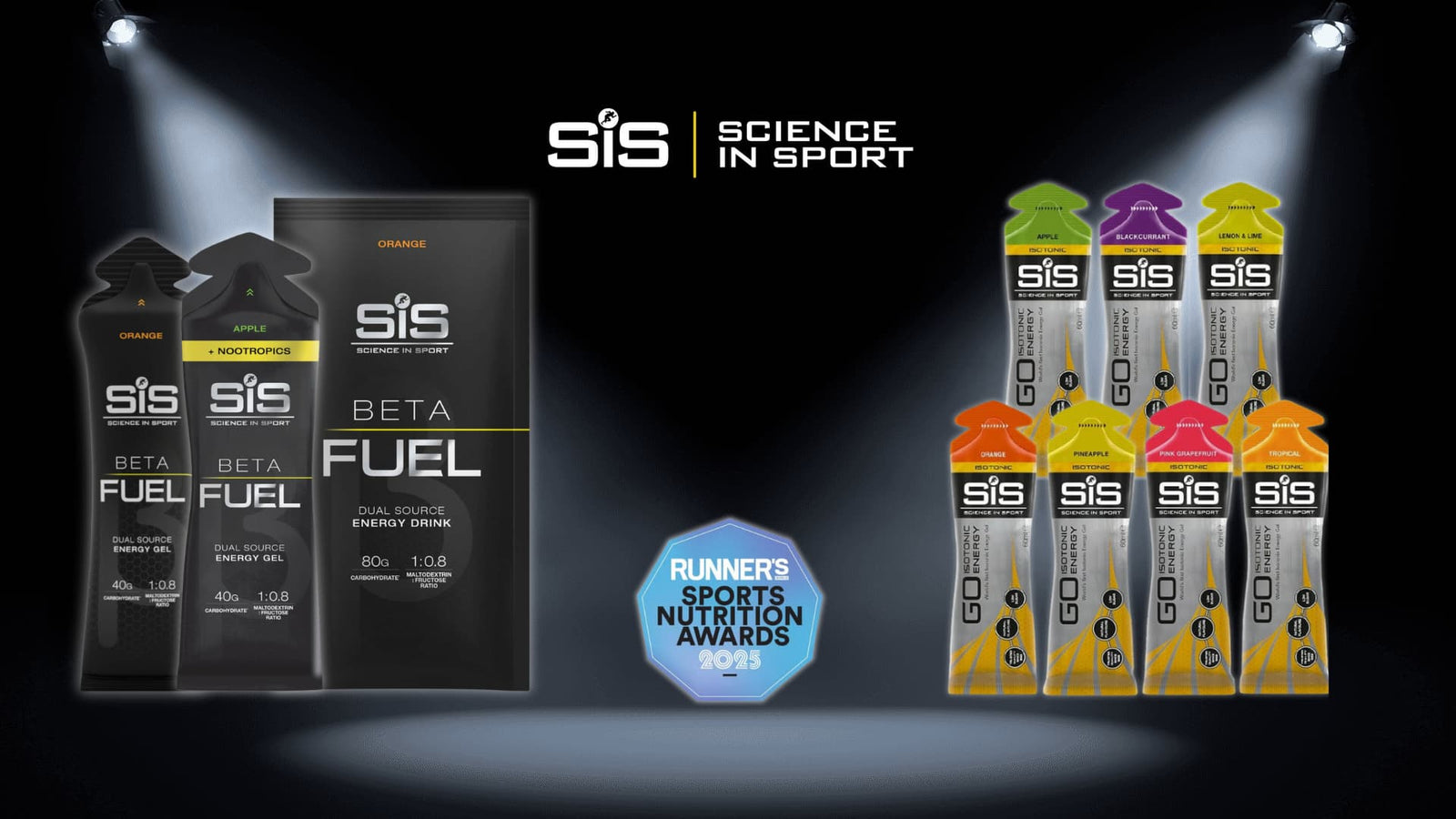 SIS Beta Fuel energy gels isotonic sports nutrition Singapore