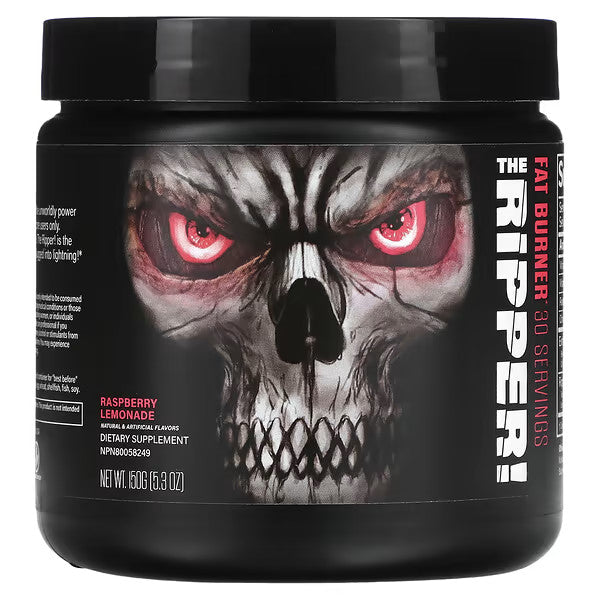 JNX Sports The Ripper! Fat Burner 30 Servings + 3 Free Creatine Sachets | Weight Loss Supplement