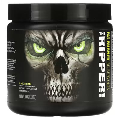 JNX Sports The Ripper! Fat Burner 30 Servings + 3 Free Creatine Sachets | Weight Loss Supplement