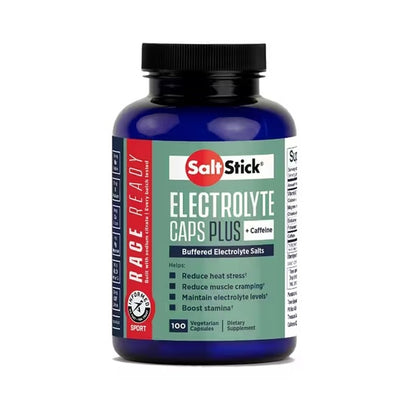 SaltStick Caps Plus 100 Caps Caffeine