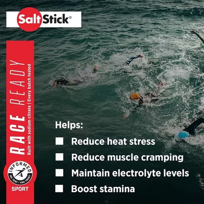 SaltStick Caps Plus Electrolyte Salts 100 Caps Caffeine