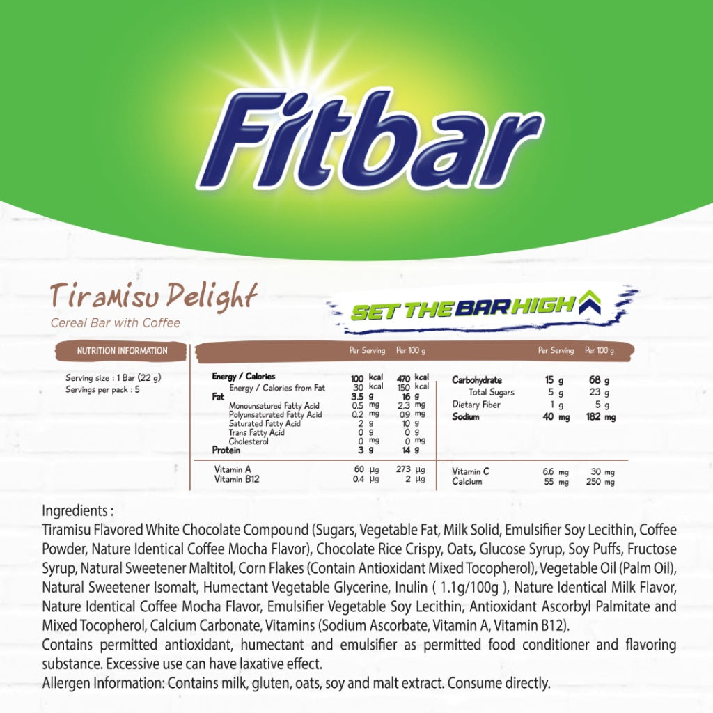 FITBAR Multigrain Energy Bar