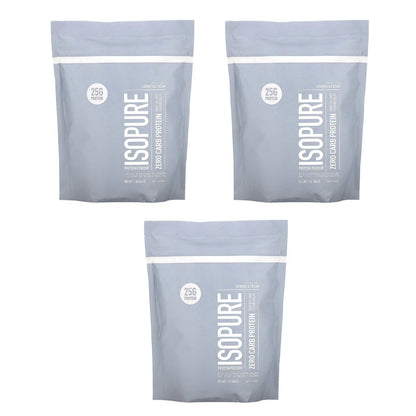 Isopure Zero Carb Protein Powder 3LB | Pure Whey | No Sugar