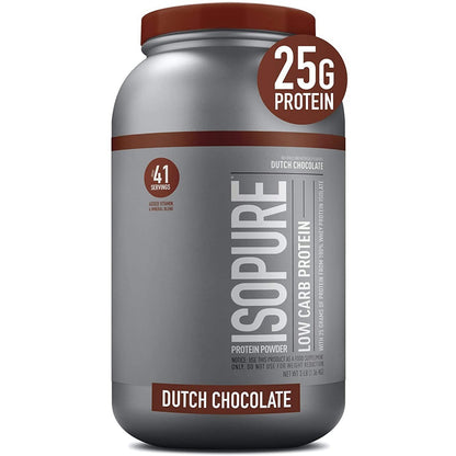 Isopure Zero Carb Protein Powder 3LB | Pure Whey | No Sugar