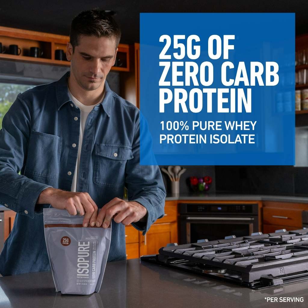 Isopure Zero Carb Protein Powder 3LB | Pure Whey | No Sugar