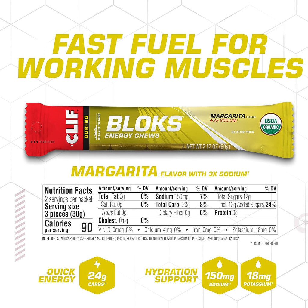 CLIF Bloks Energy Chews 4 Packs