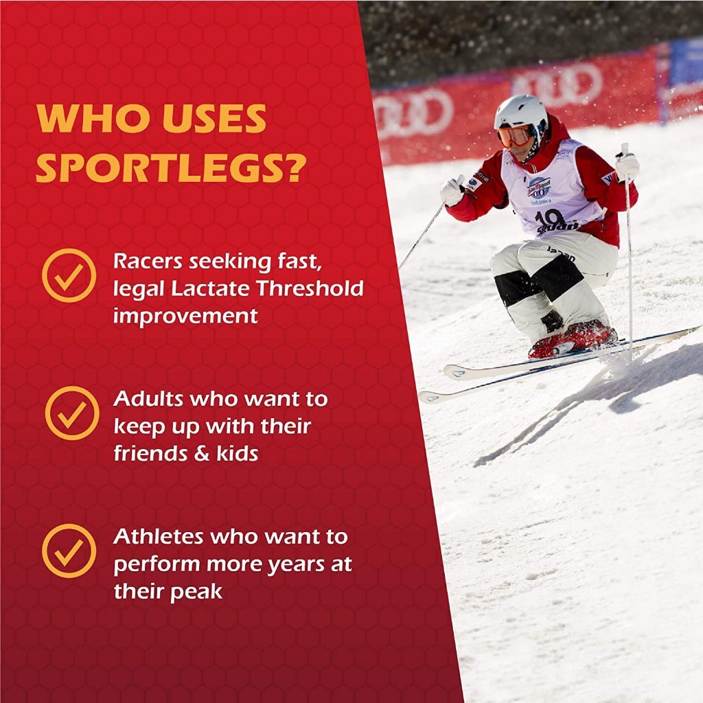 SportLegs 120 Capsules for Running, Cycling, Marathon, Endurance & Sports Performance