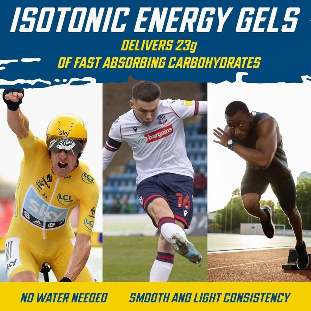 Applied Nutrition Isotonic Energy Gel – Sports Fuel for Running & Cycling 5, 10 or 20 Pack