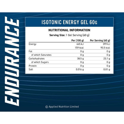 Applied Nutrition Isotonic Energy Gel – Sports Fuel for Running & Cycling 5, 10 or 20 Pack