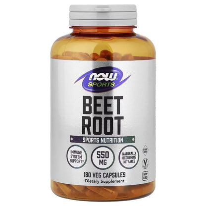 NOW Foods Sports Beet Root 180 Veg Capsules